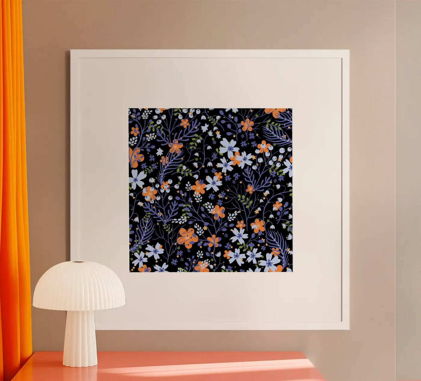 Motif botanique 20 poster de Little Dean