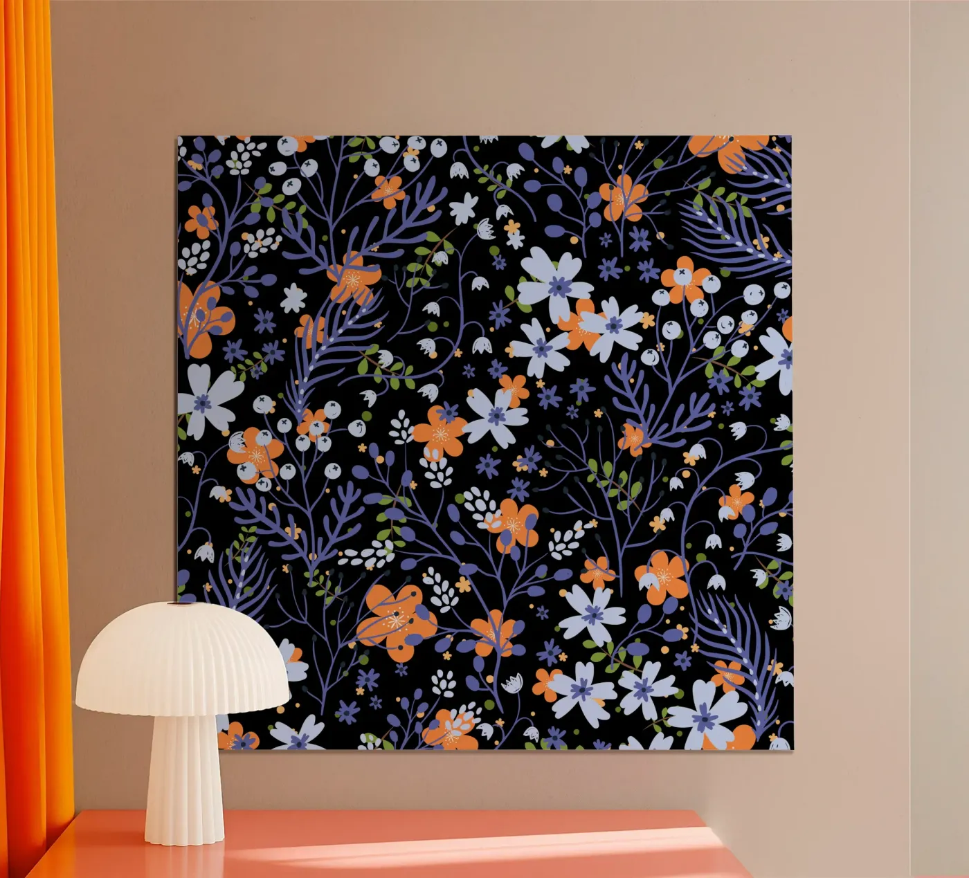 Motif botanique 20 poster de Little Dean