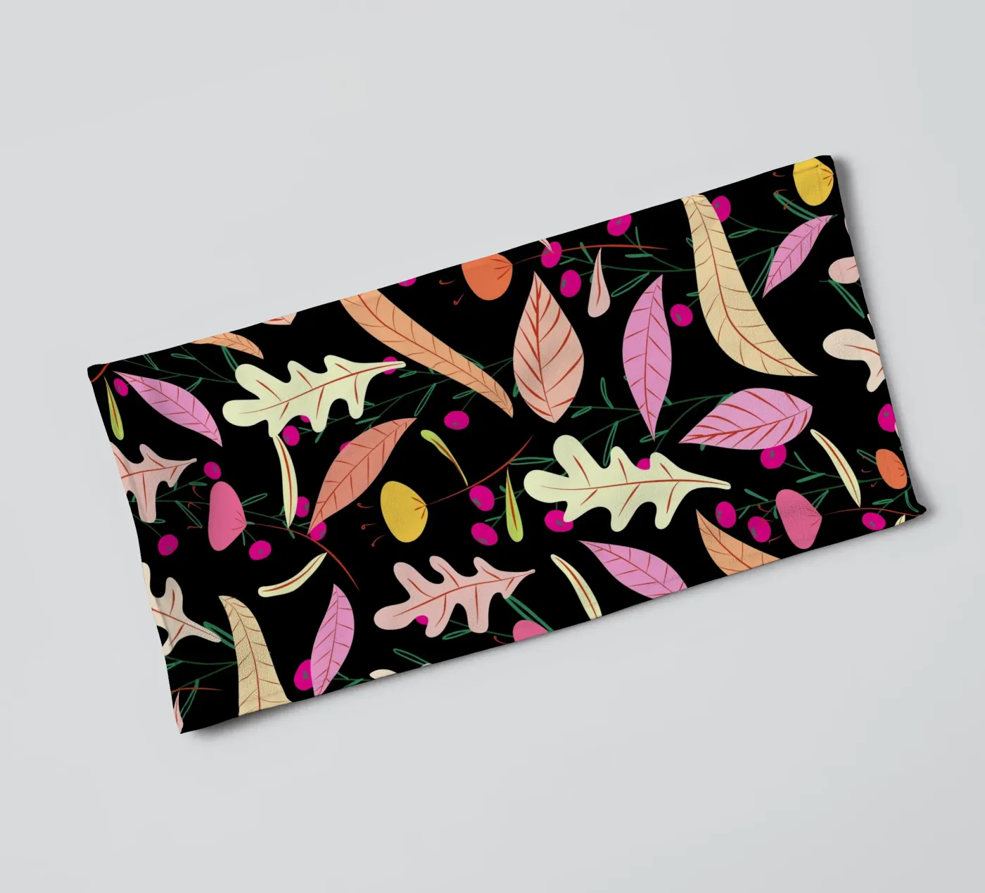 Botanical pattern 22 towel by Little Dean