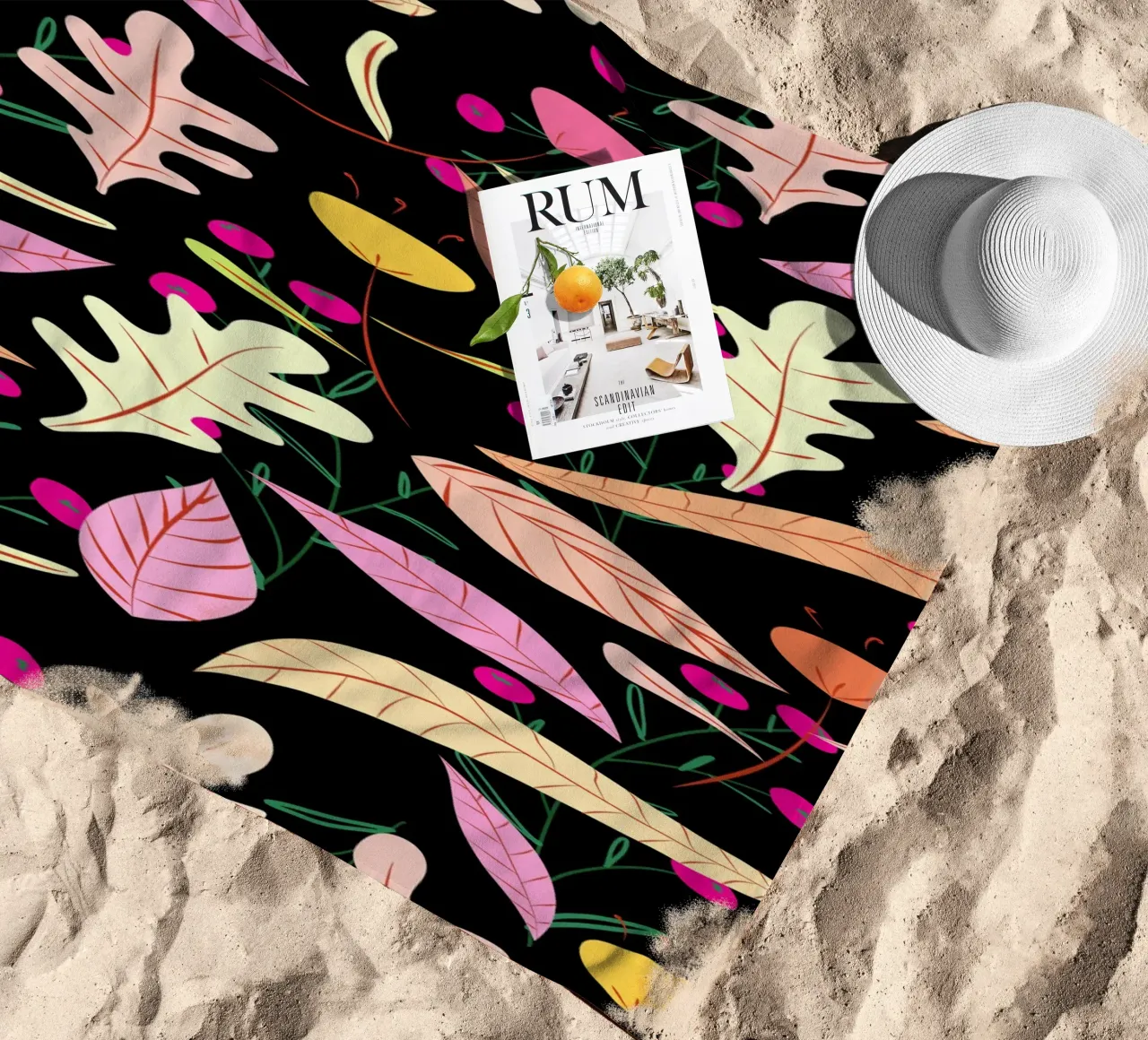 Motivo botanico 22 product.type.towel-beach common.byCreator Little Dean