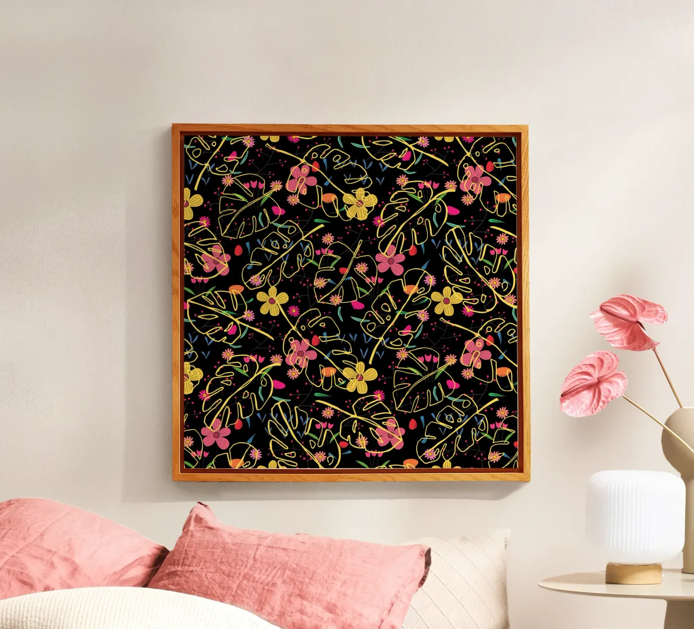 Botanical pattern 23 Acryl-Glas von Little Dean