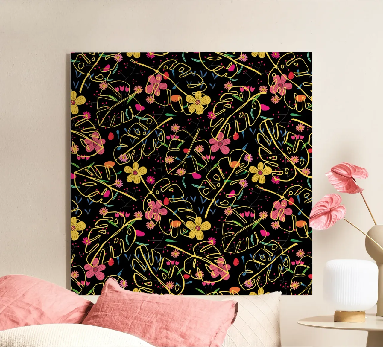 Botanical pattern 23 plexiglass da Little Dean