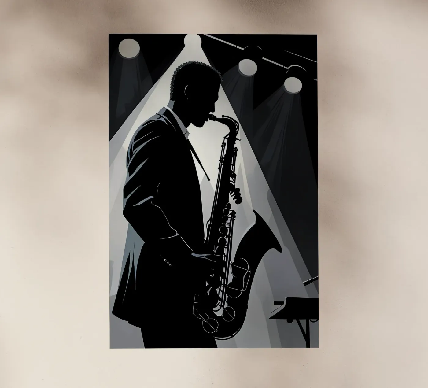 Jazz pellicola backlit da Massimo Frascogna