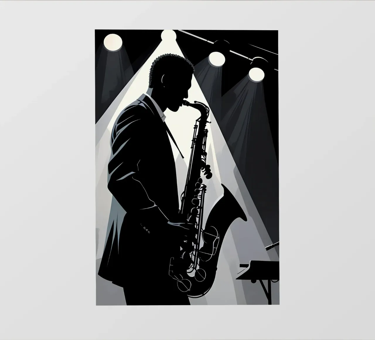 Jazz pellicola backlit da Massimo Frascogna
