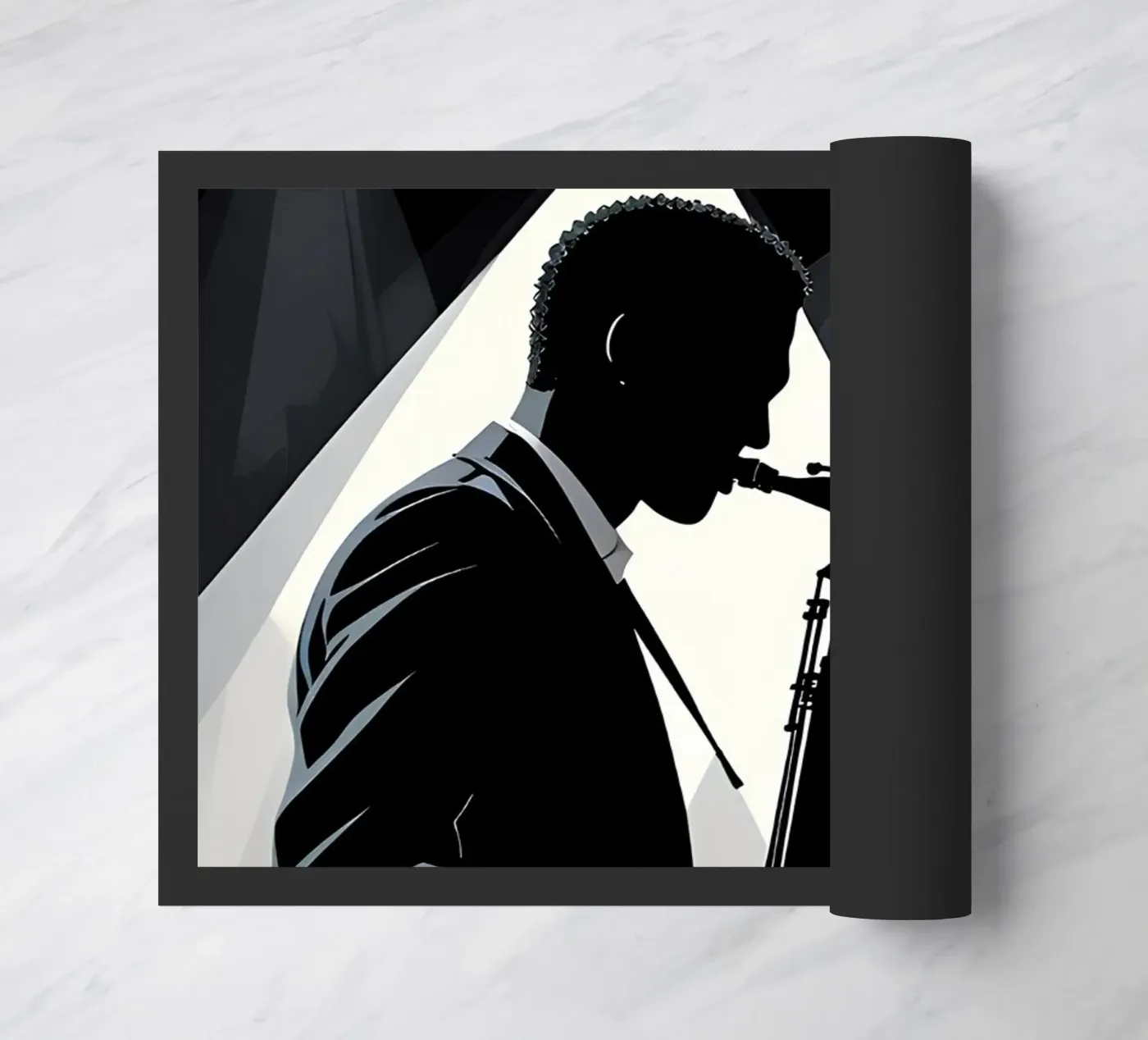 Jazz doormat by Massimo Frascogna