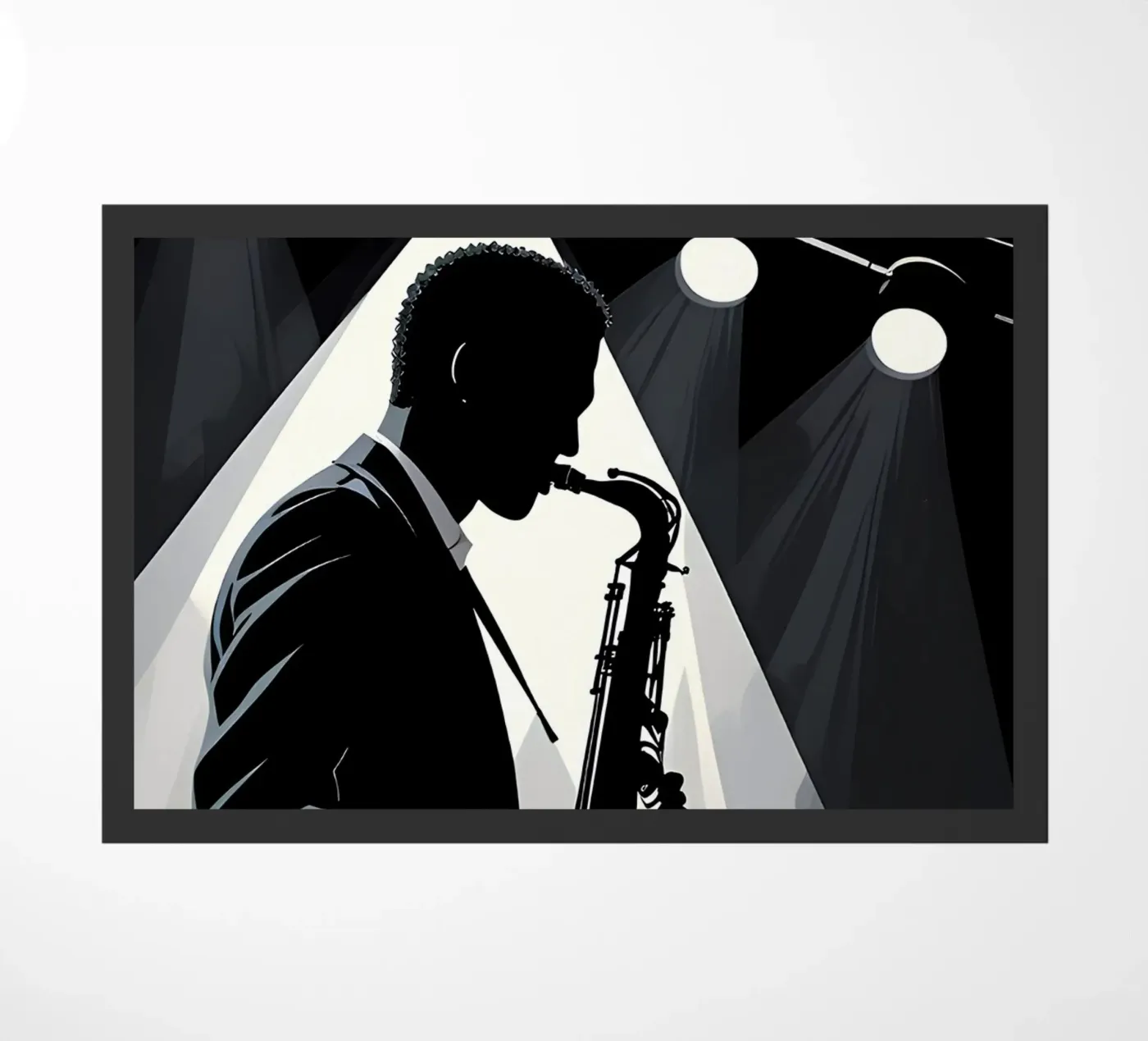 Jazz doormat by Massimo Frascogna