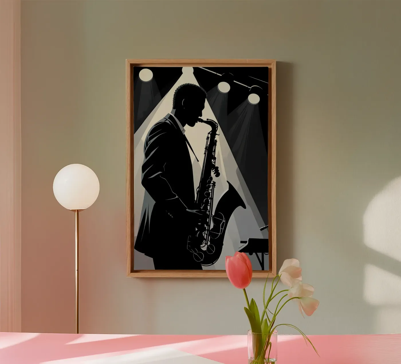 Jazz canvas by Massimo Frascogna