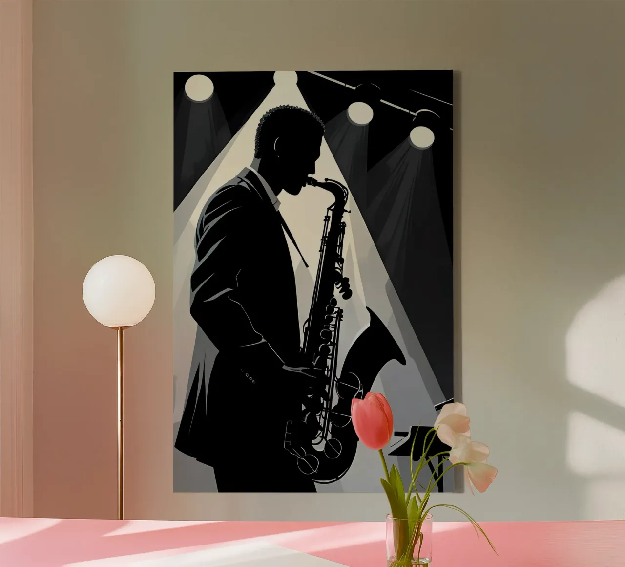 Jazz tela da Massimo Frascogna