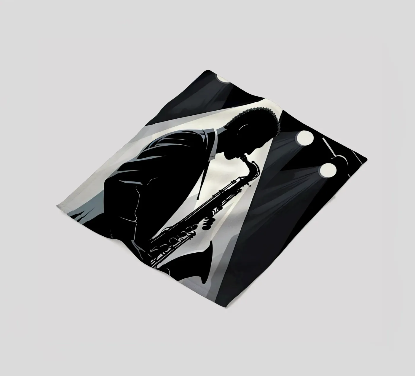 Jazz Fleecedecke von Massimo Frascogna