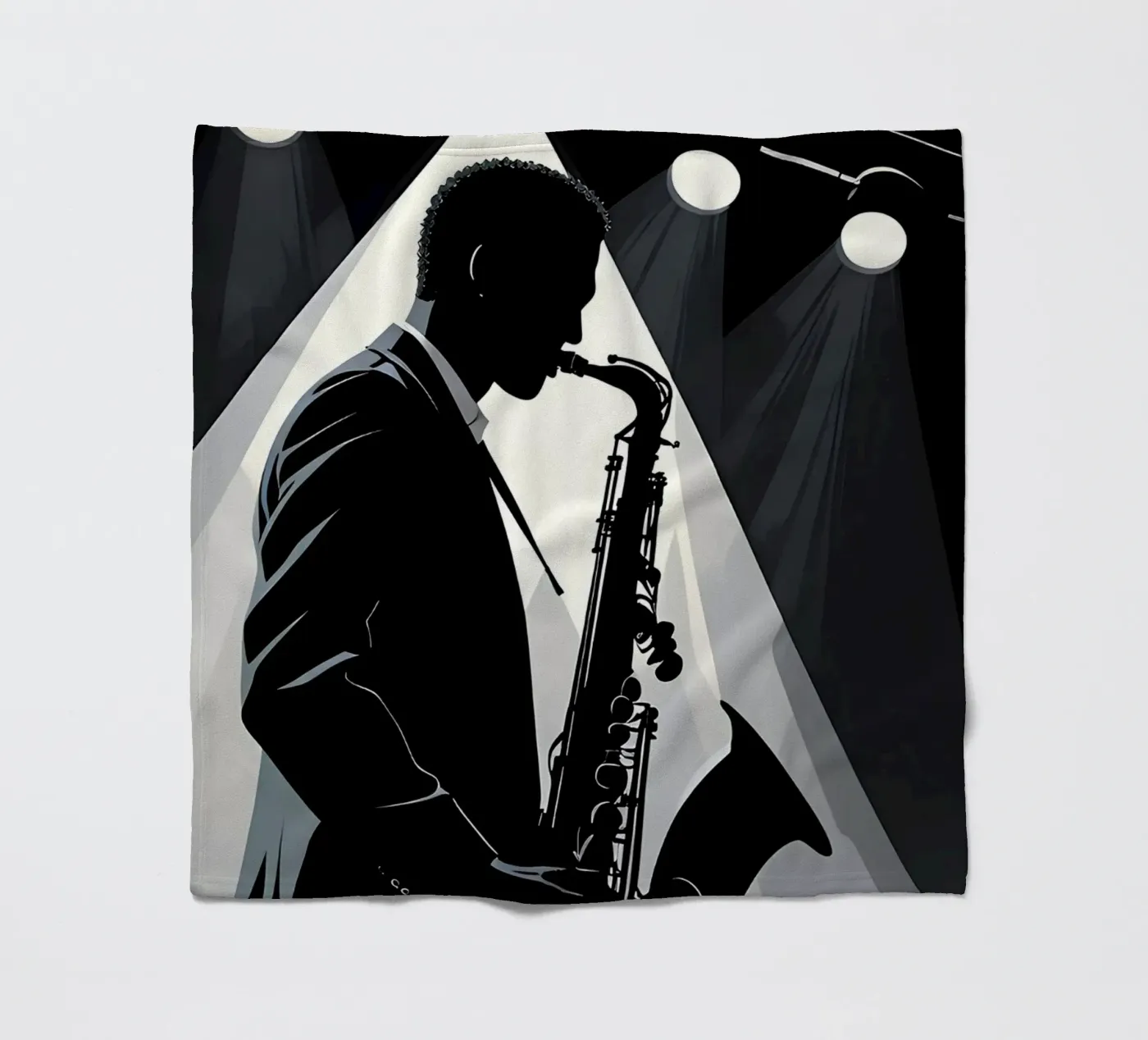 Jazz Fleecedecke von Massimo Frascogna