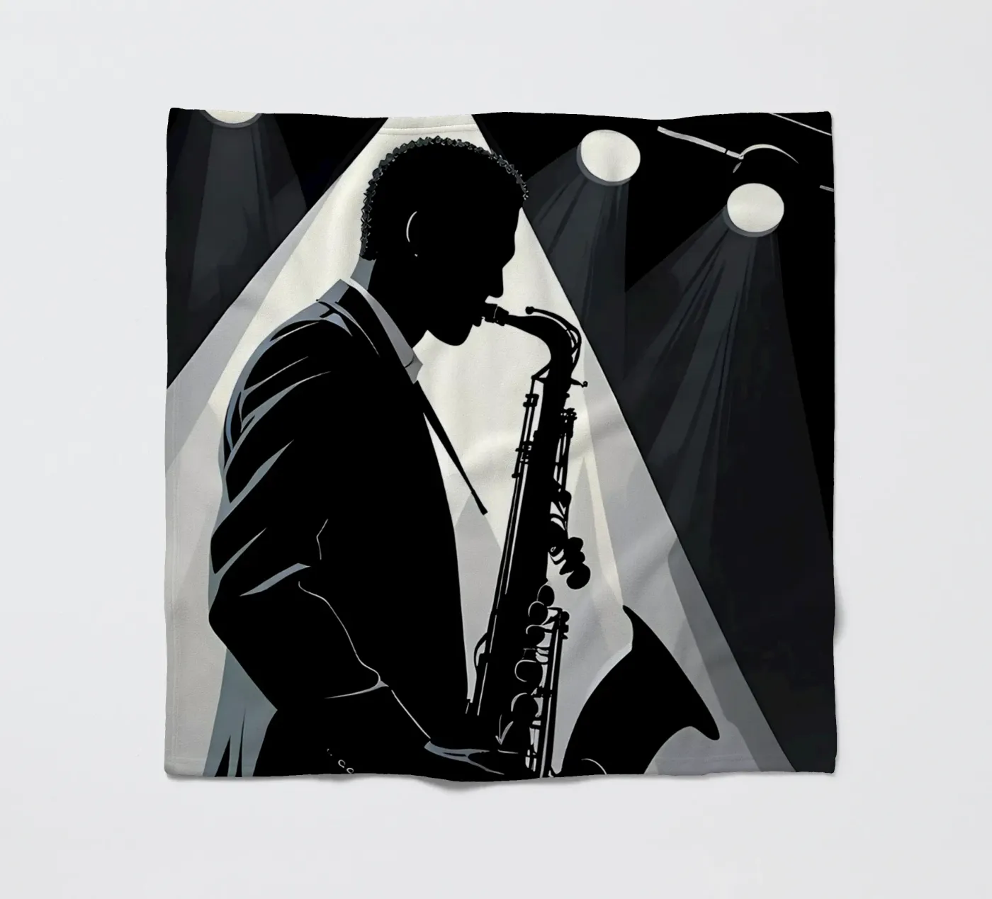 Jazz fleecedeken van Massimo Frascogna