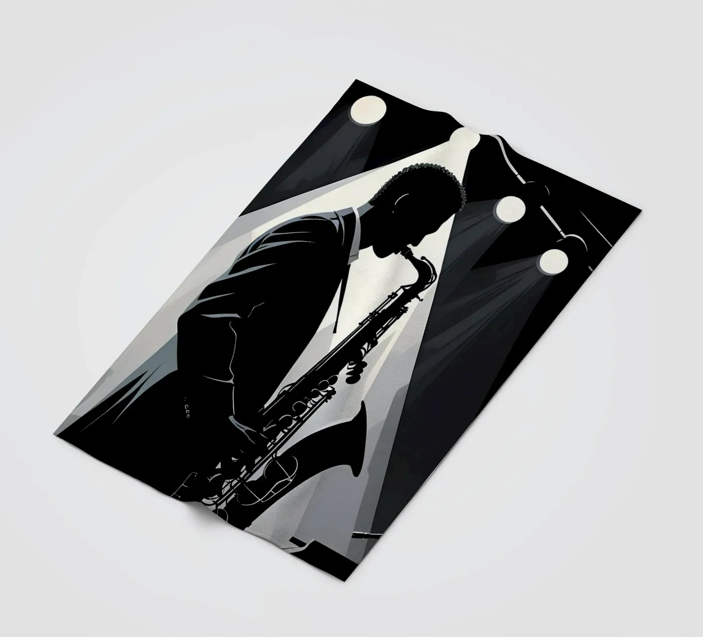 Jazz fleecedeken van Massimo Frascogna