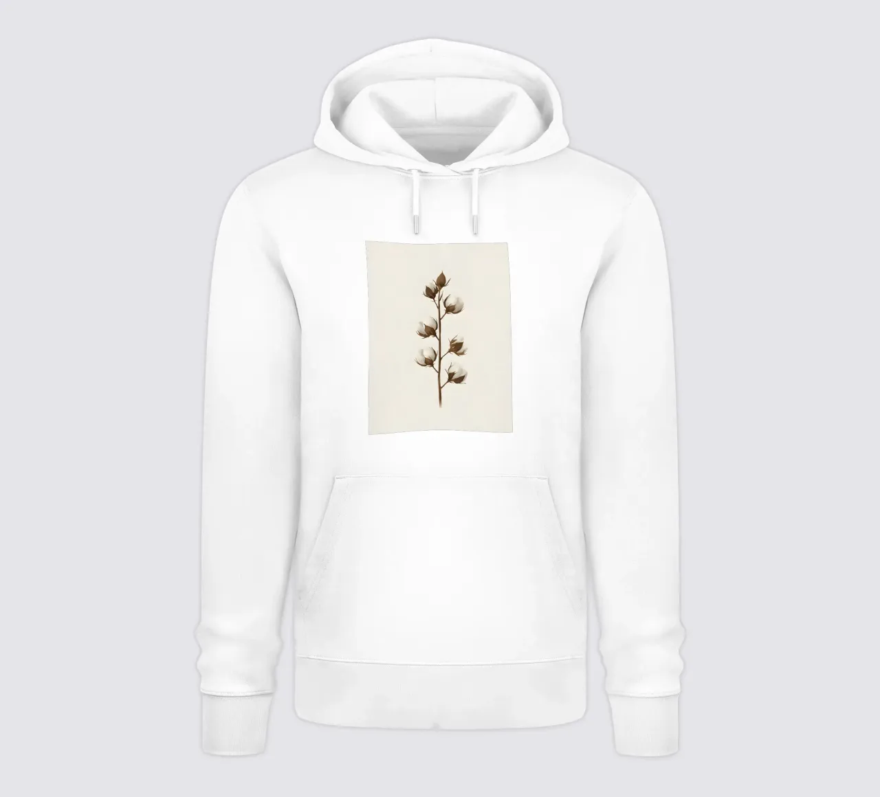 Stelo di cotone felpa con cappuccio da Botanical Gallery