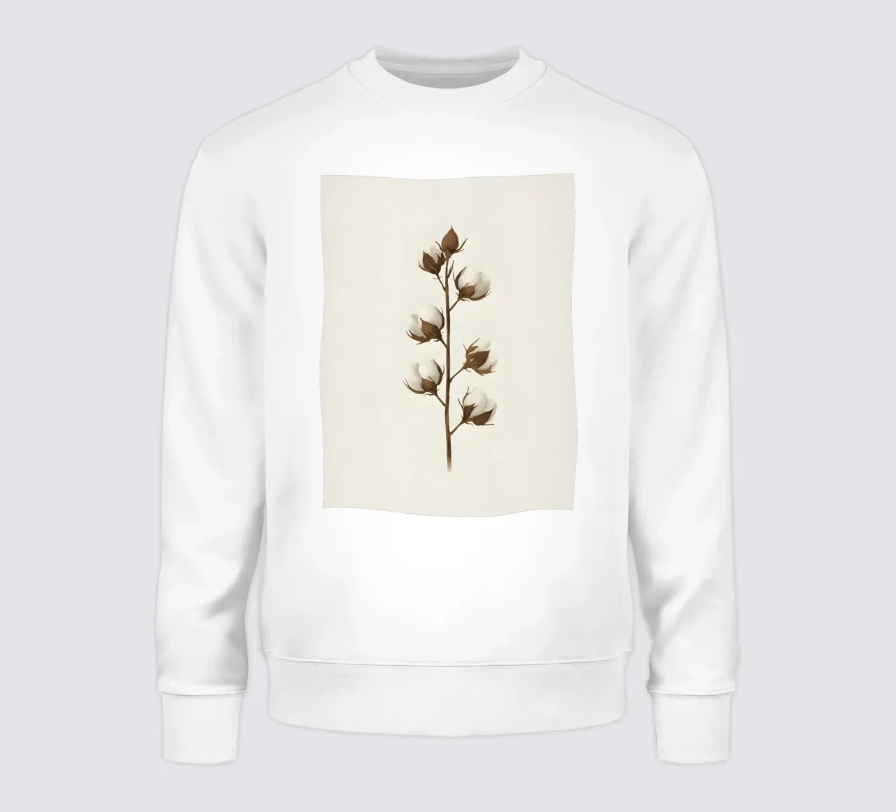 Stelo di cotone felpa da Botanical Gallery