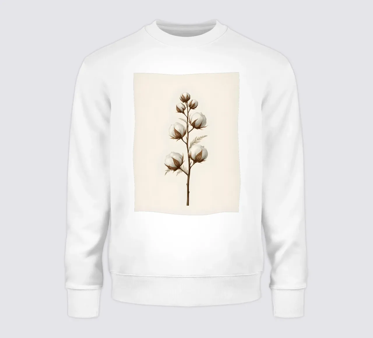 Stelo di cotone felpa da Botanical Gallery