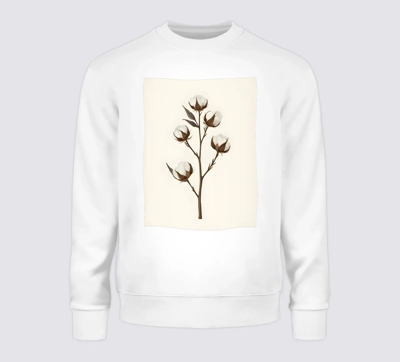 Stelo di cotone felpa da Botanical Gallery