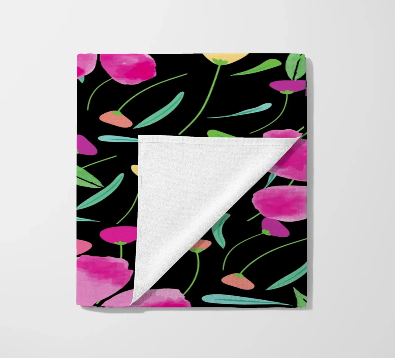 Motivo botanico 24 telo mare da Little Dean