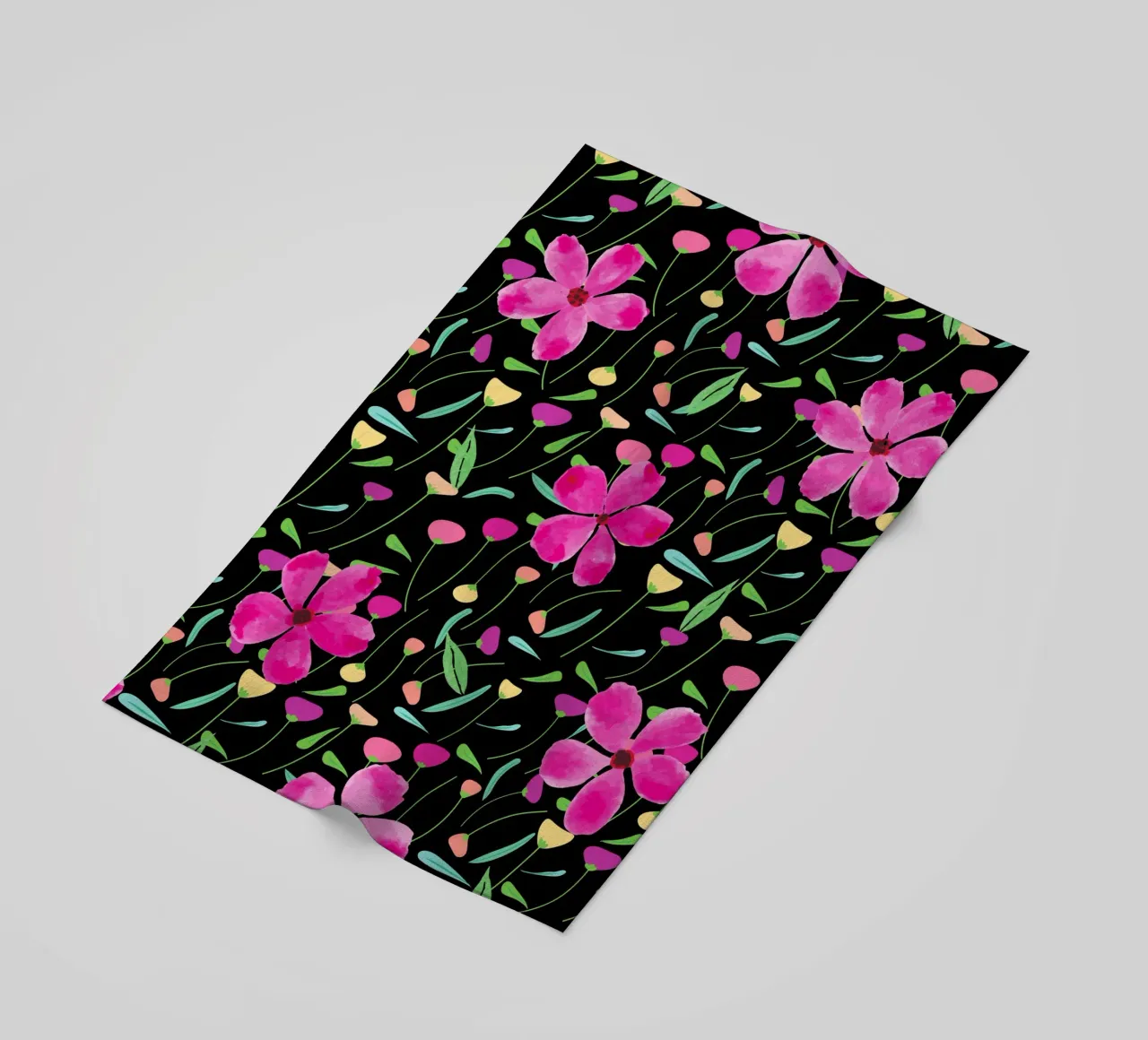 Botanical pattern 24 telo mare da Little Dean