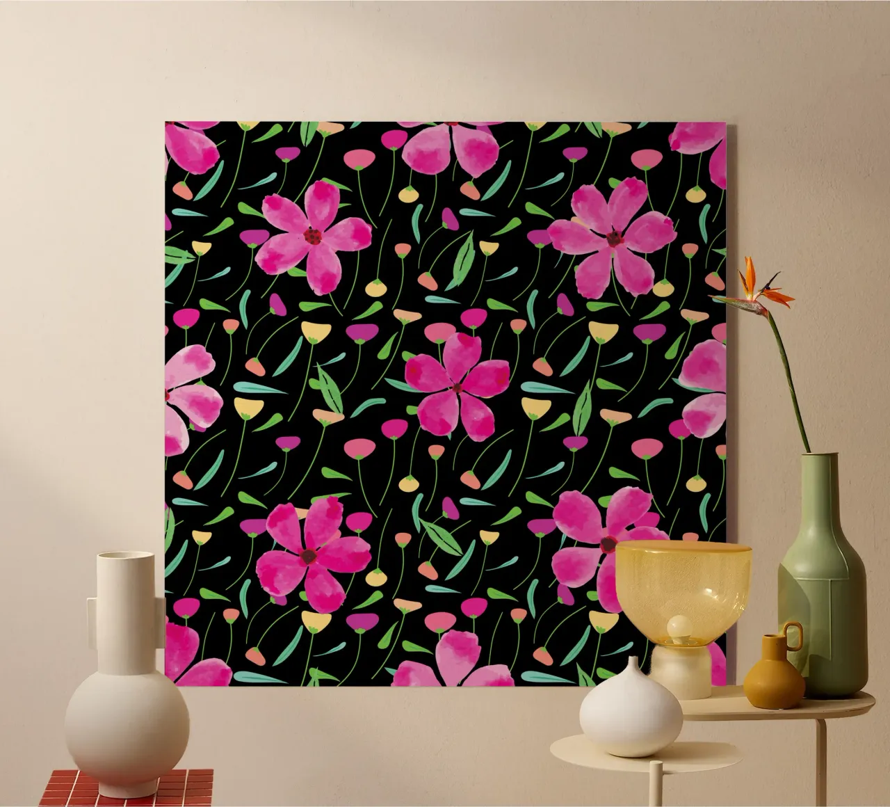 Motif botanique 24 plexiglas de Little Dean