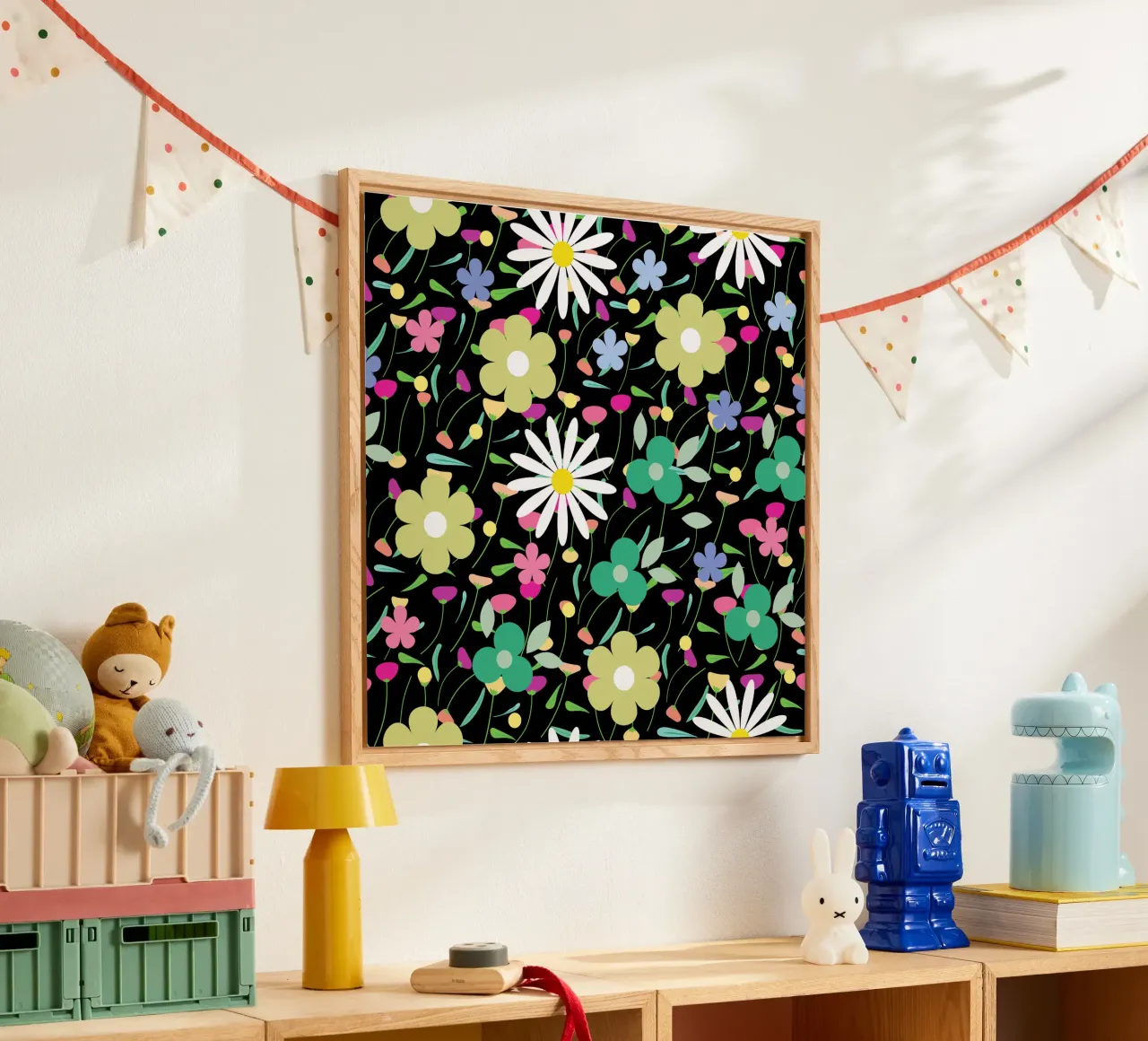 Botanisches Muster 26 Acryl-Glas von Little Dean