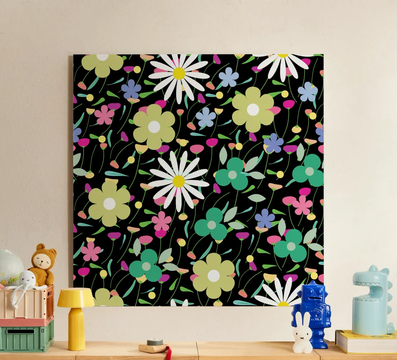 Botanisches Muster 26 Acryl-Glas von Little Dean