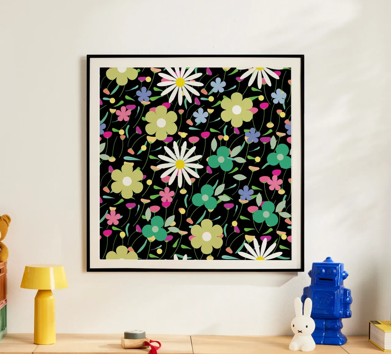 Botanical pattern 26 poster by Little Dean