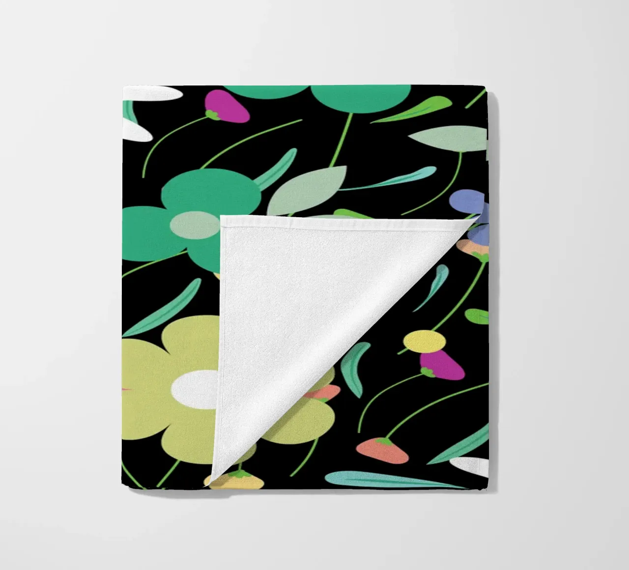 Botanical pattern 26 telo mare da Little Dean