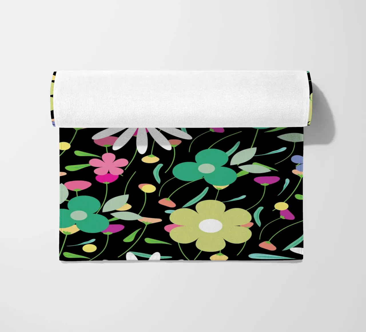 Botanical pattern 26 telo mare da Little Dean