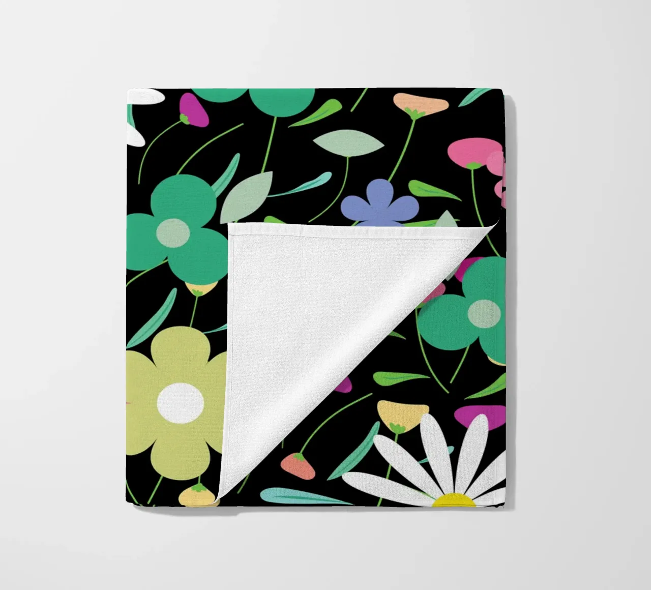 Motivo botanico 26 telo mare da Little Dean