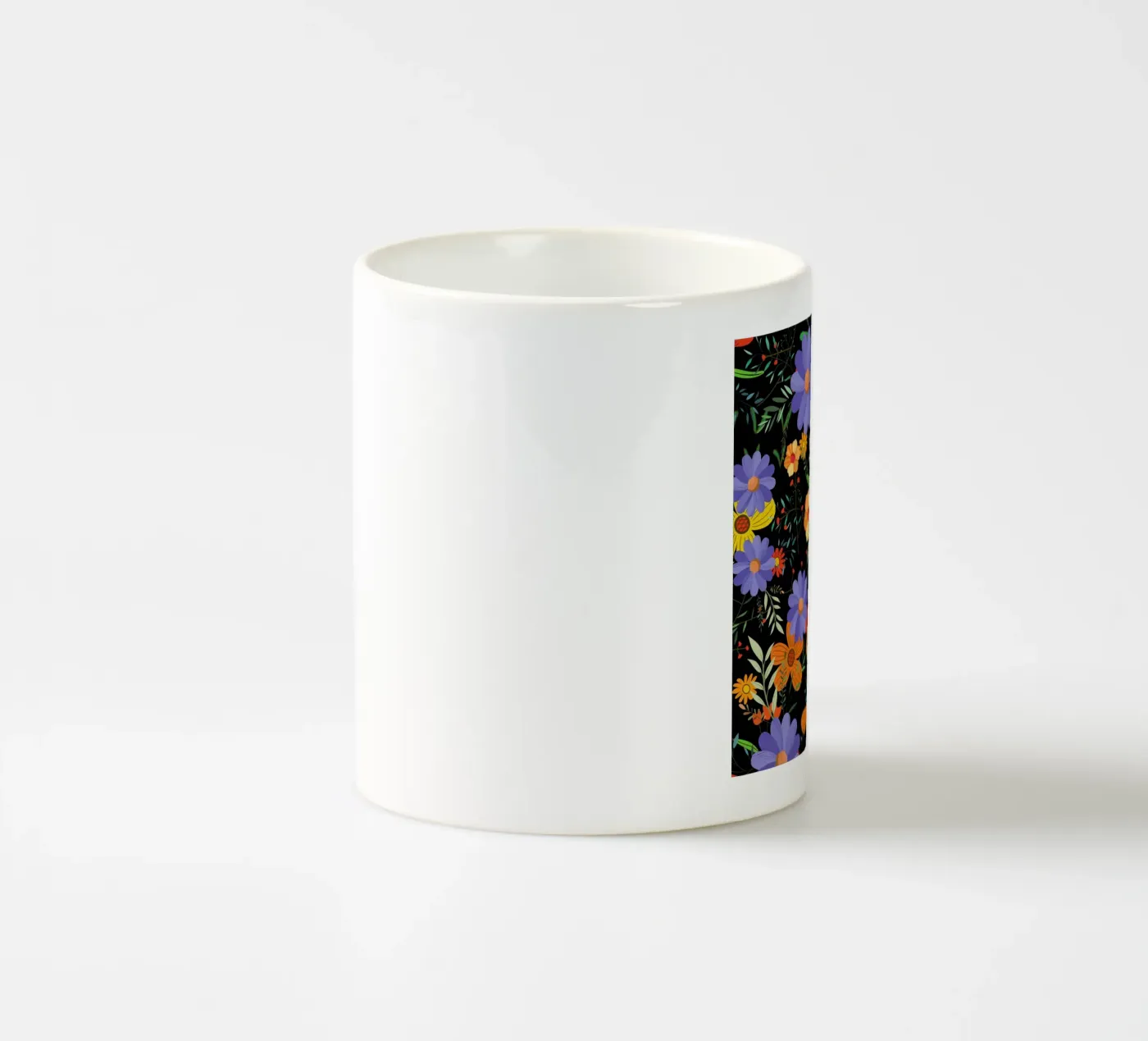 Botanical pattern 27 ceramic mug by Little Dean