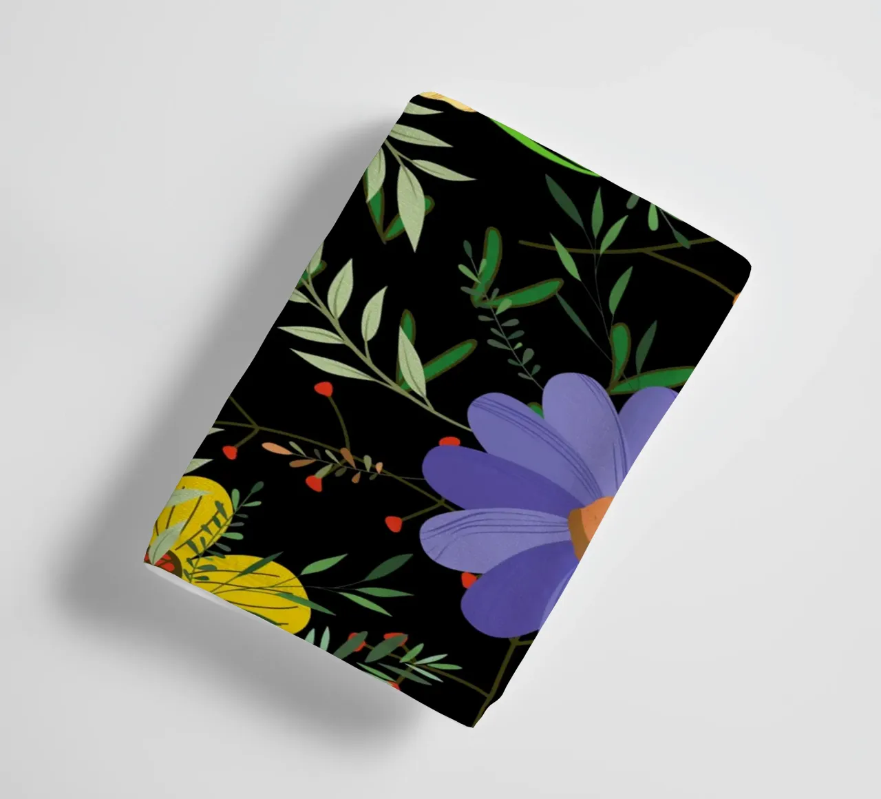 Botanical pattern 27 towel by Little Dean