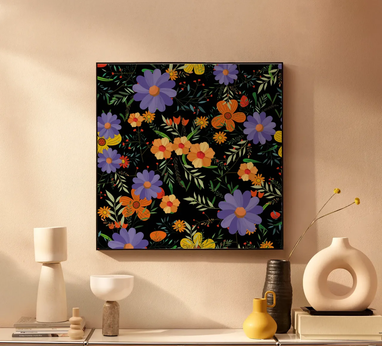 Botanical pattern 27 Acryl-Glas von Little Dean