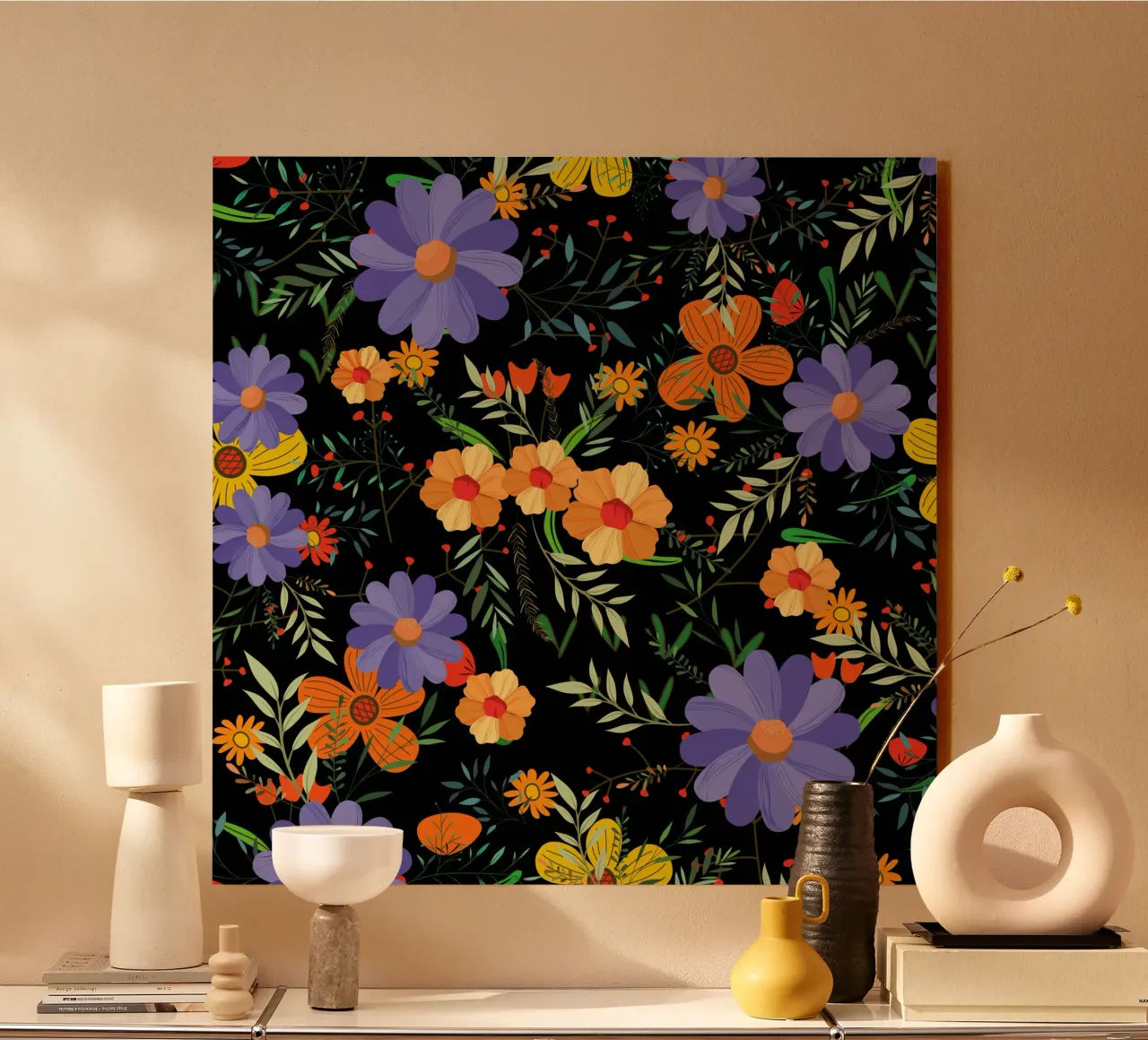 Botanical pattern 27 Acryl-Glas von Little Dean