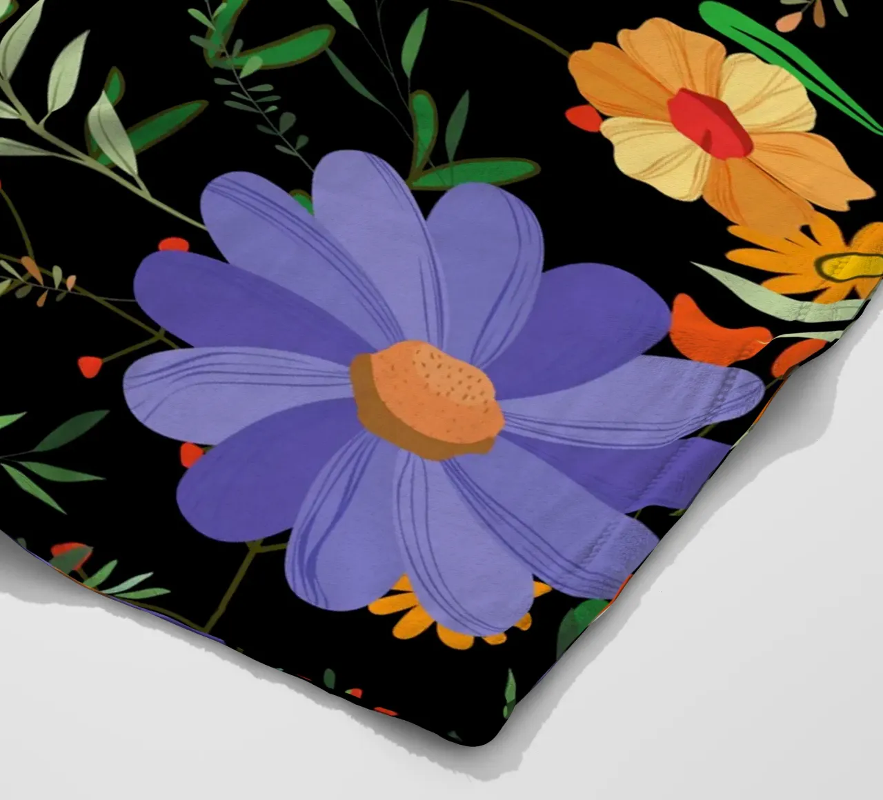 Botanisches Muster 27 Fleecedecke von Little Dean