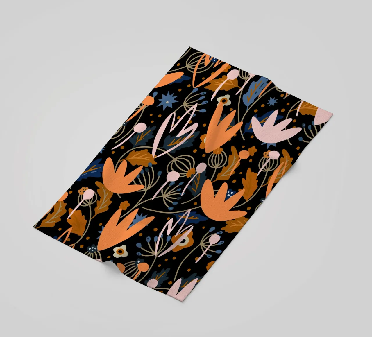 Motivo botanico 29 telo mare da Little Dean