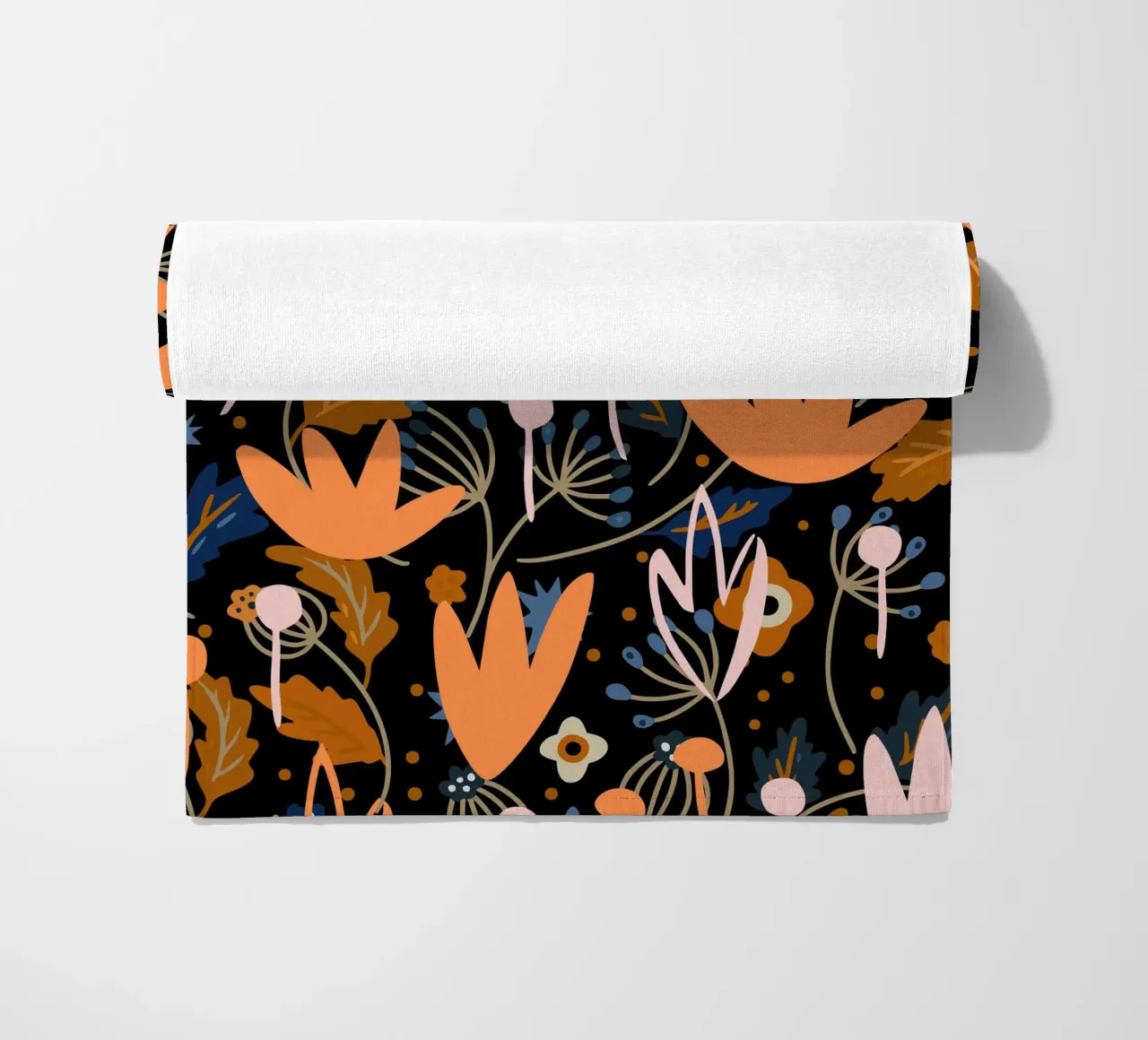 Motivo botanico 29 telo mare da Little Dean