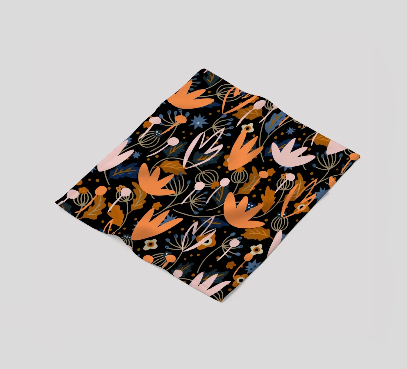 Botanical pattern 29 Fleecedecke von Little Dean