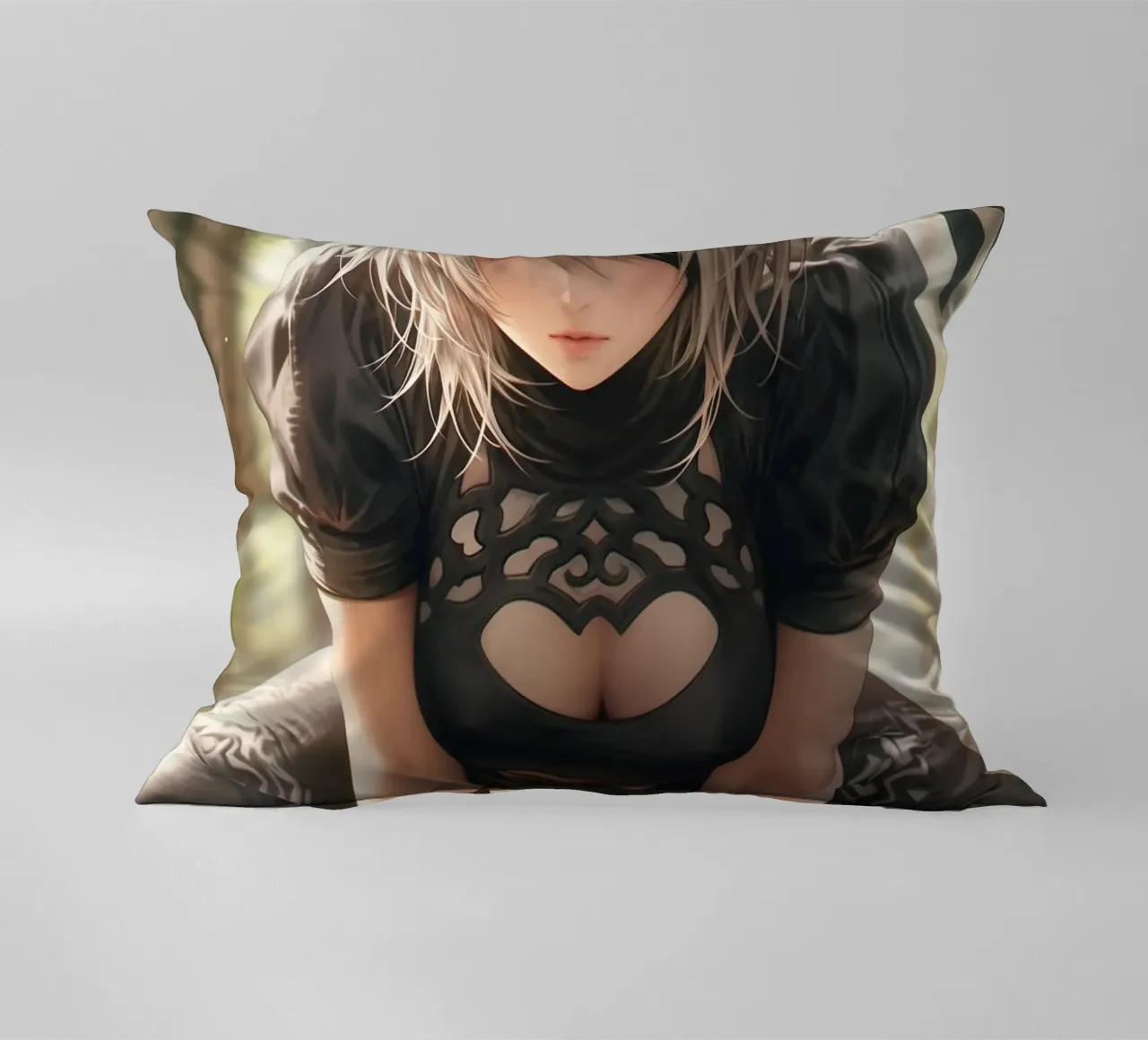 2B Nier Automata cuscino da Voxel Visionaries