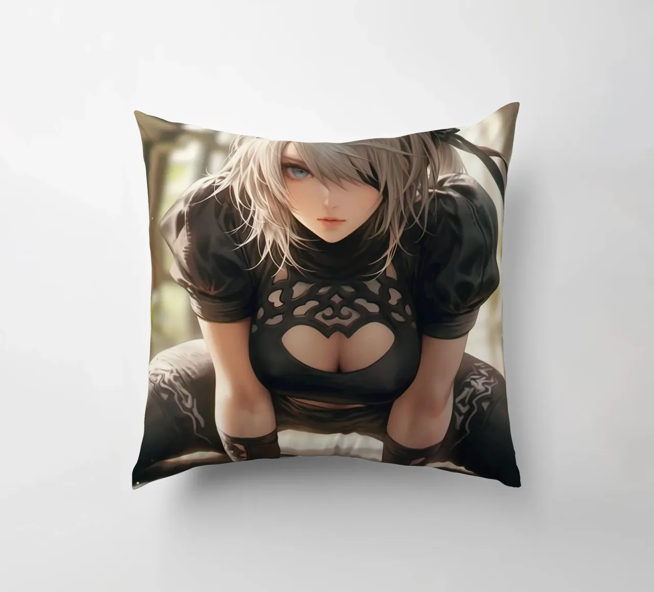 2B Nier Automata cuscino da Voxel Visionaries
