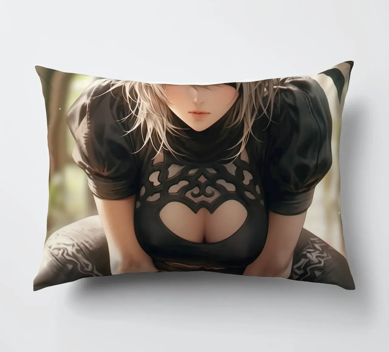 2B Nier Automata cuscino da Voxel Visionaries