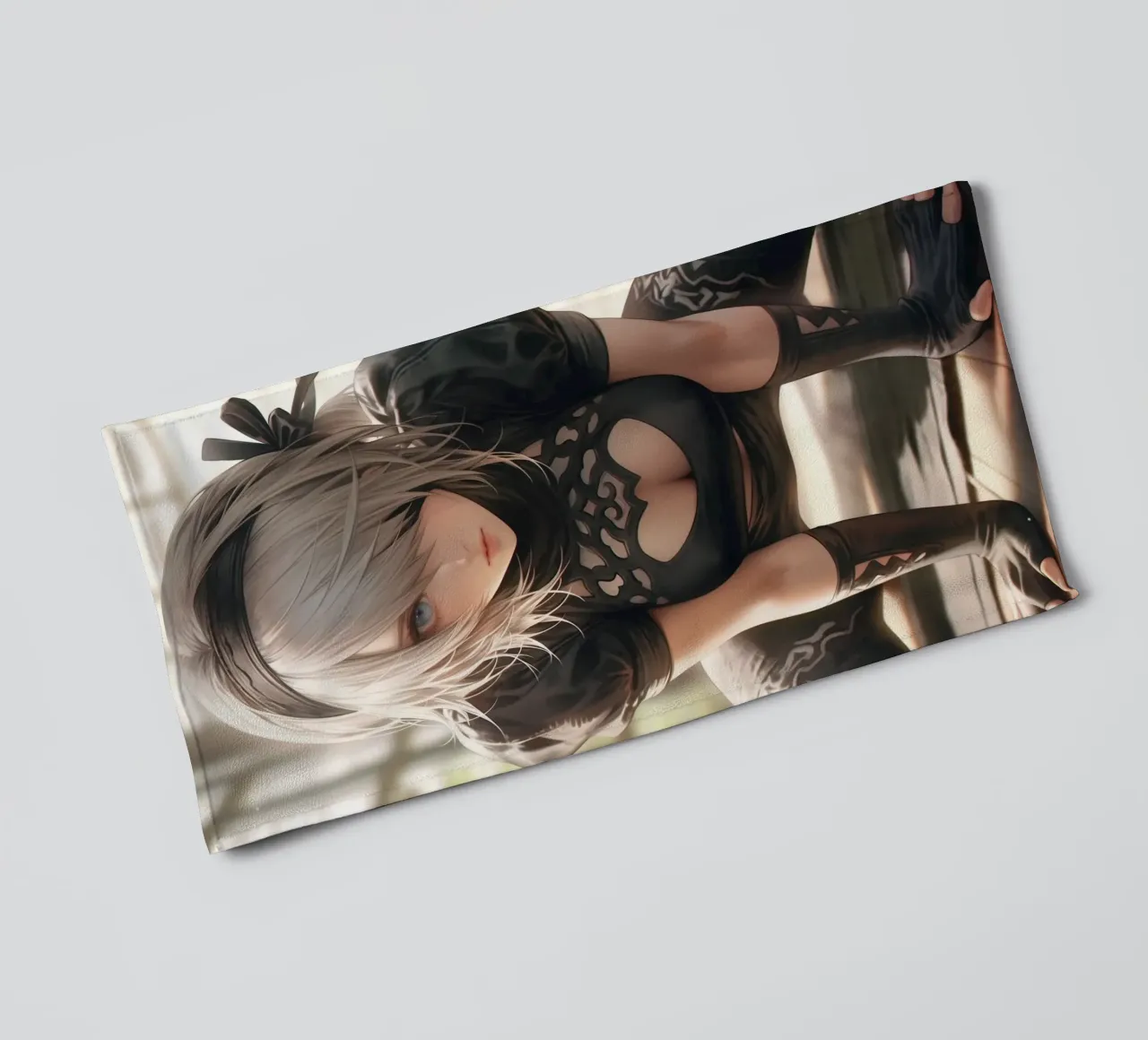 2B Nier Automata asciugamano da bagno da Voxel Visionaries