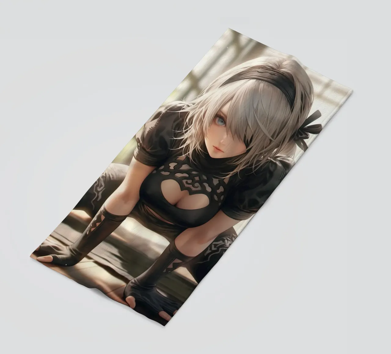 2B Nier Automata telo mare da Voxel Visionaries
