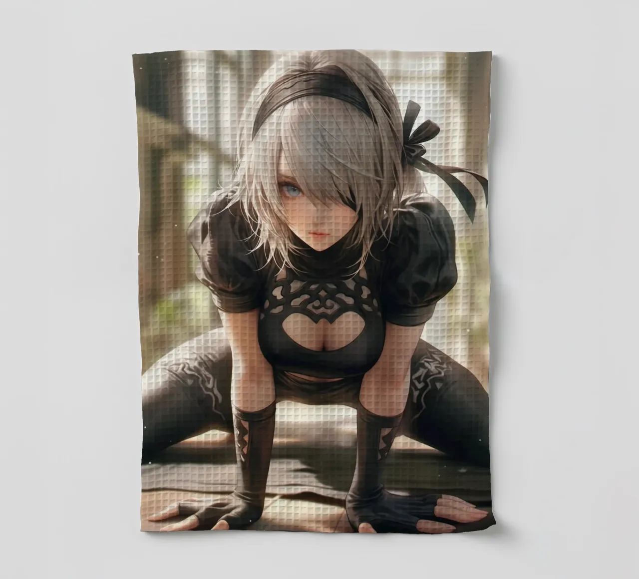 2B Nier Automata canovaccio da cucina da Voxel Visionaries
