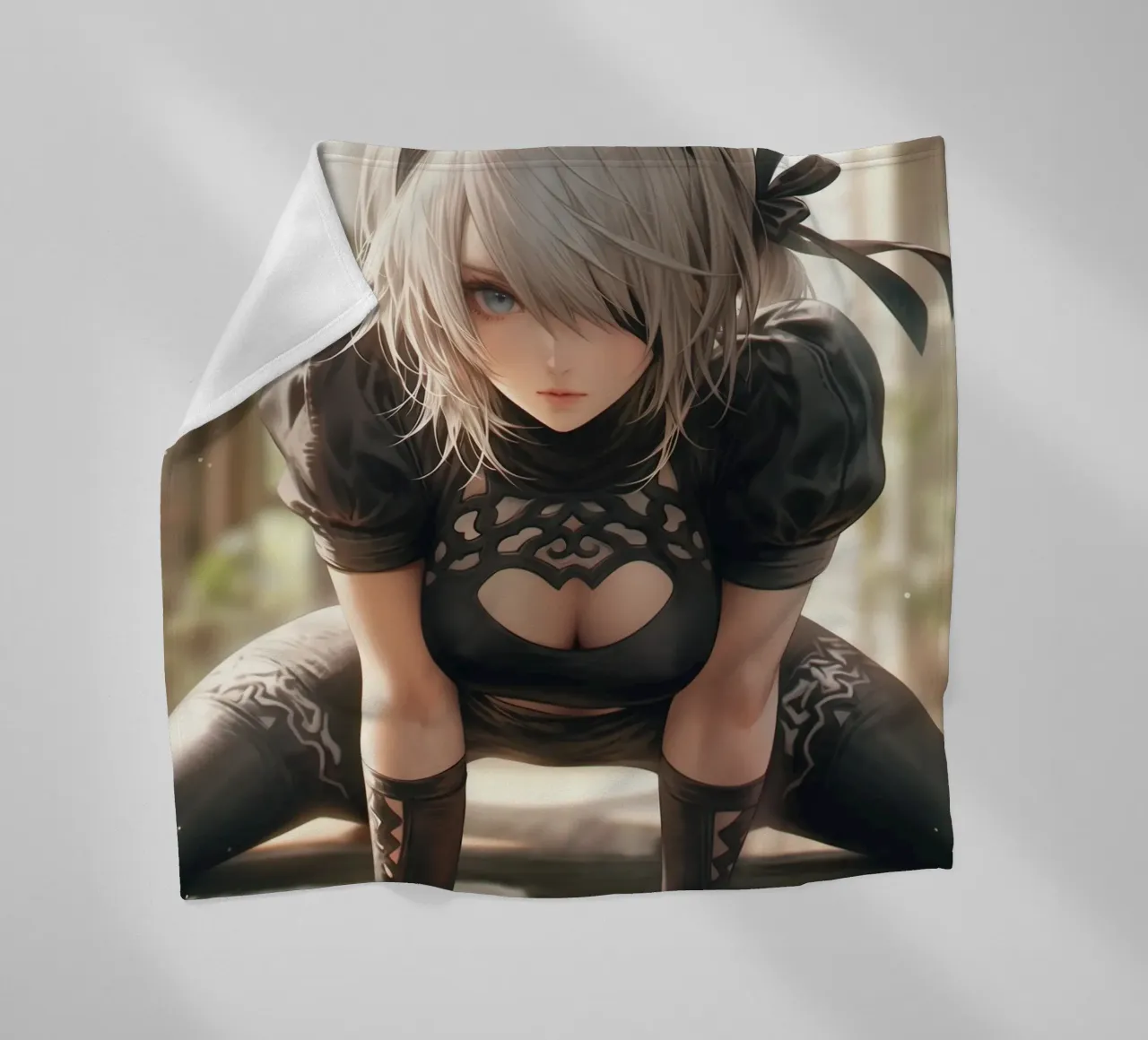 2B Nier Automata coperta in pile da Voxel Visionaries