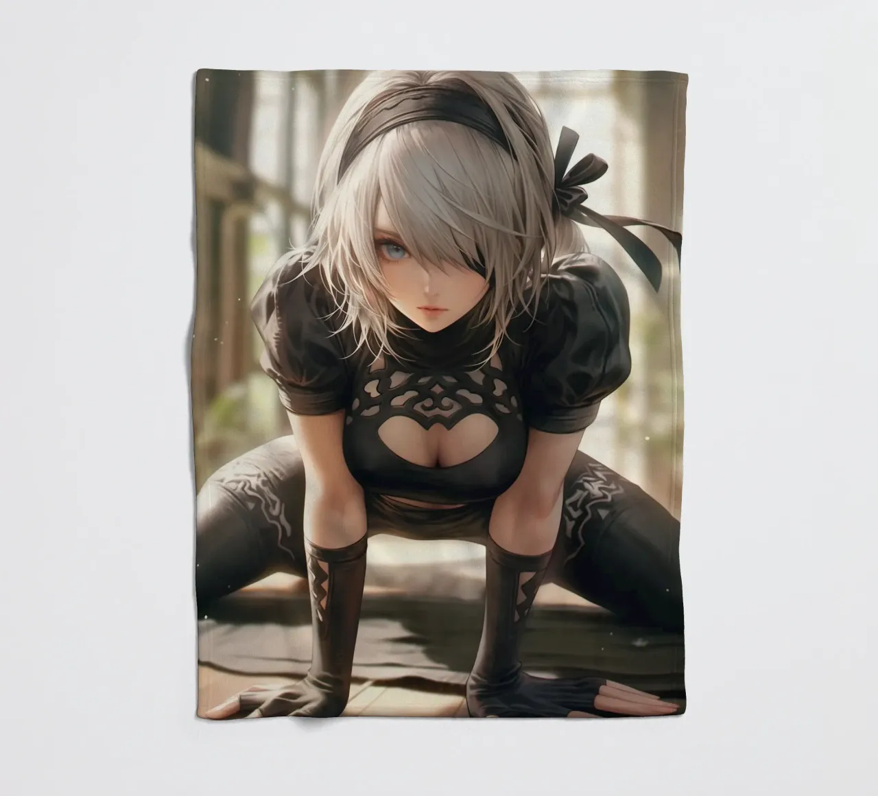 2B Nier Automata coperta in pile da Voxel Visionaries