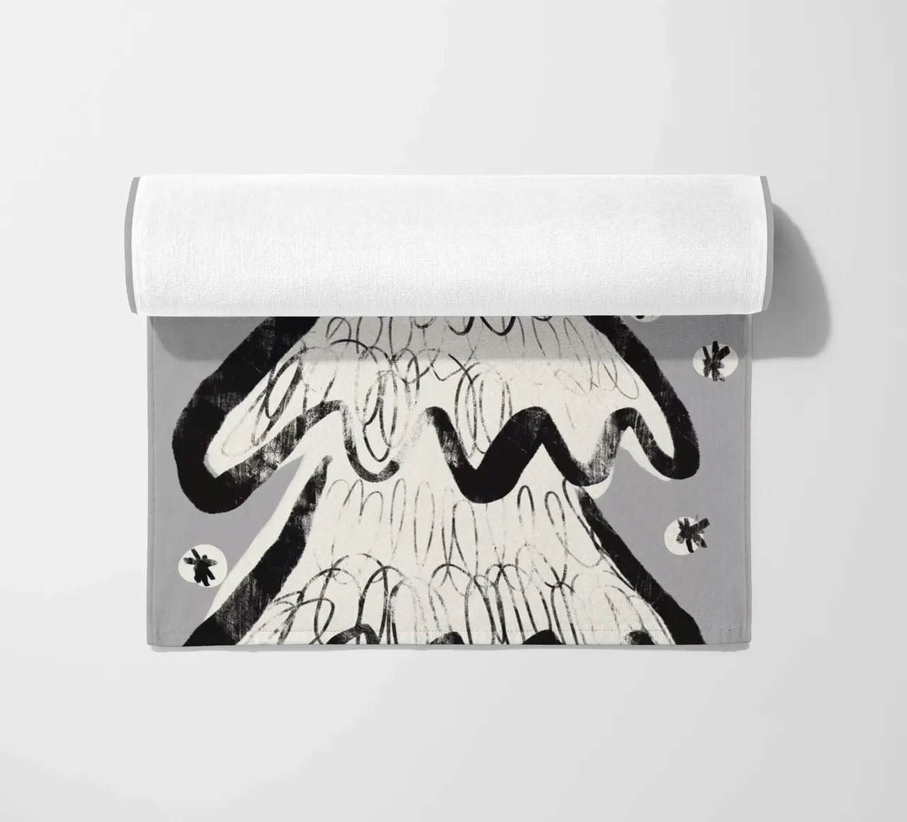 Christmas Tree (Gray) telo mare da treechild