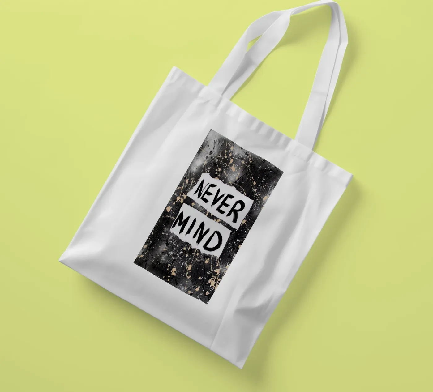 Nevermind tote bag by Hirschbild