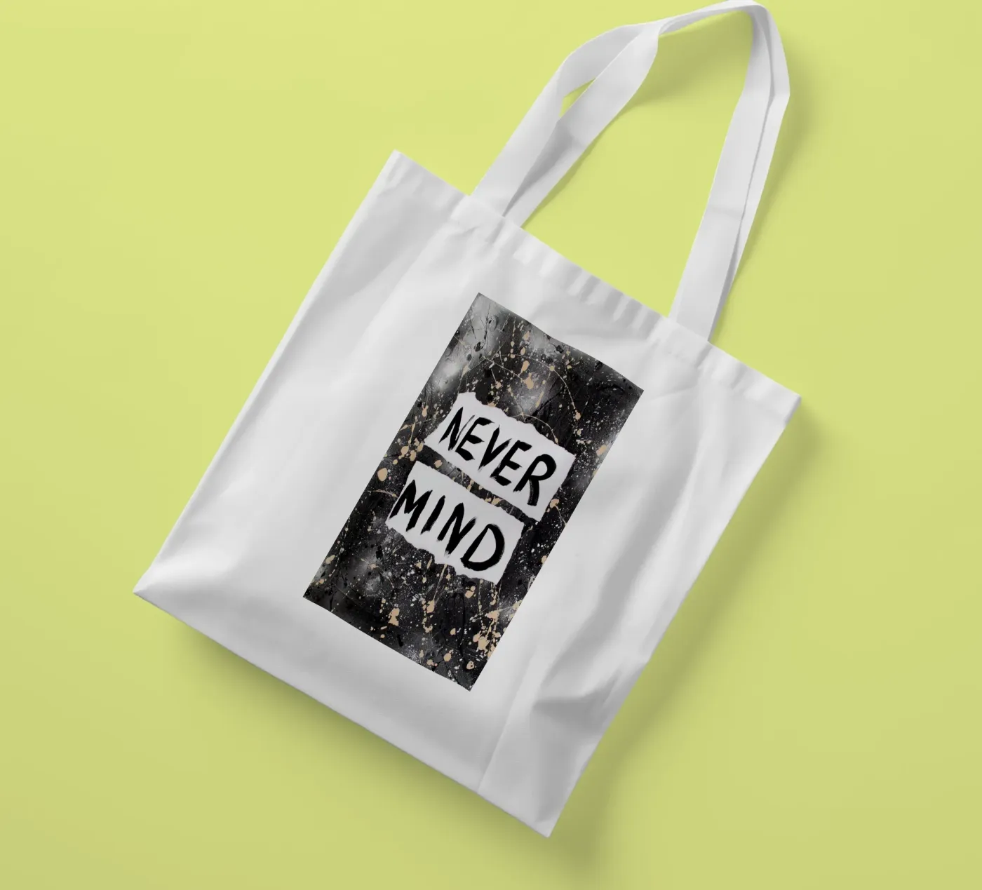 Nevermind tote bag by Hirschbild