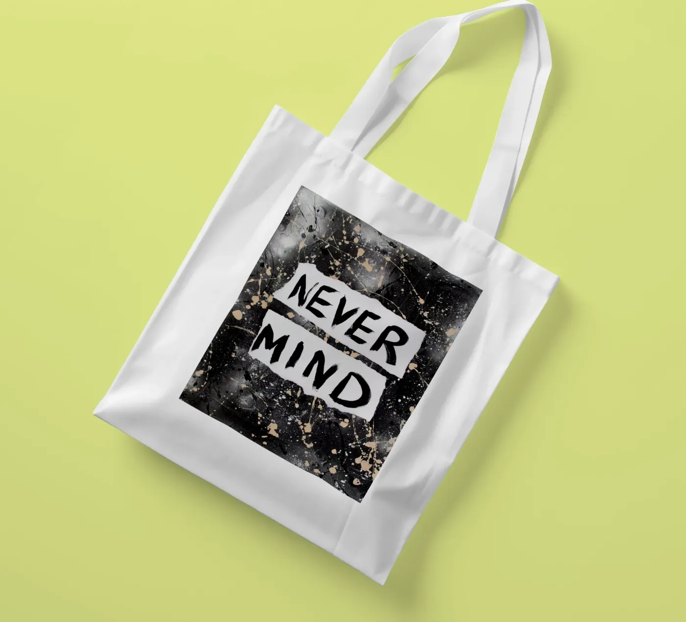 Nevermind tote bag by Hirschbild
