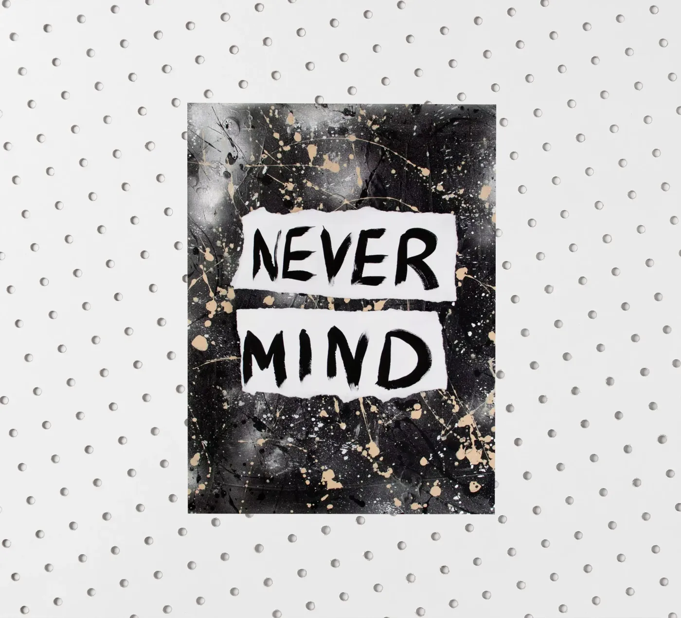 Nevermind sticker van Hirschbild